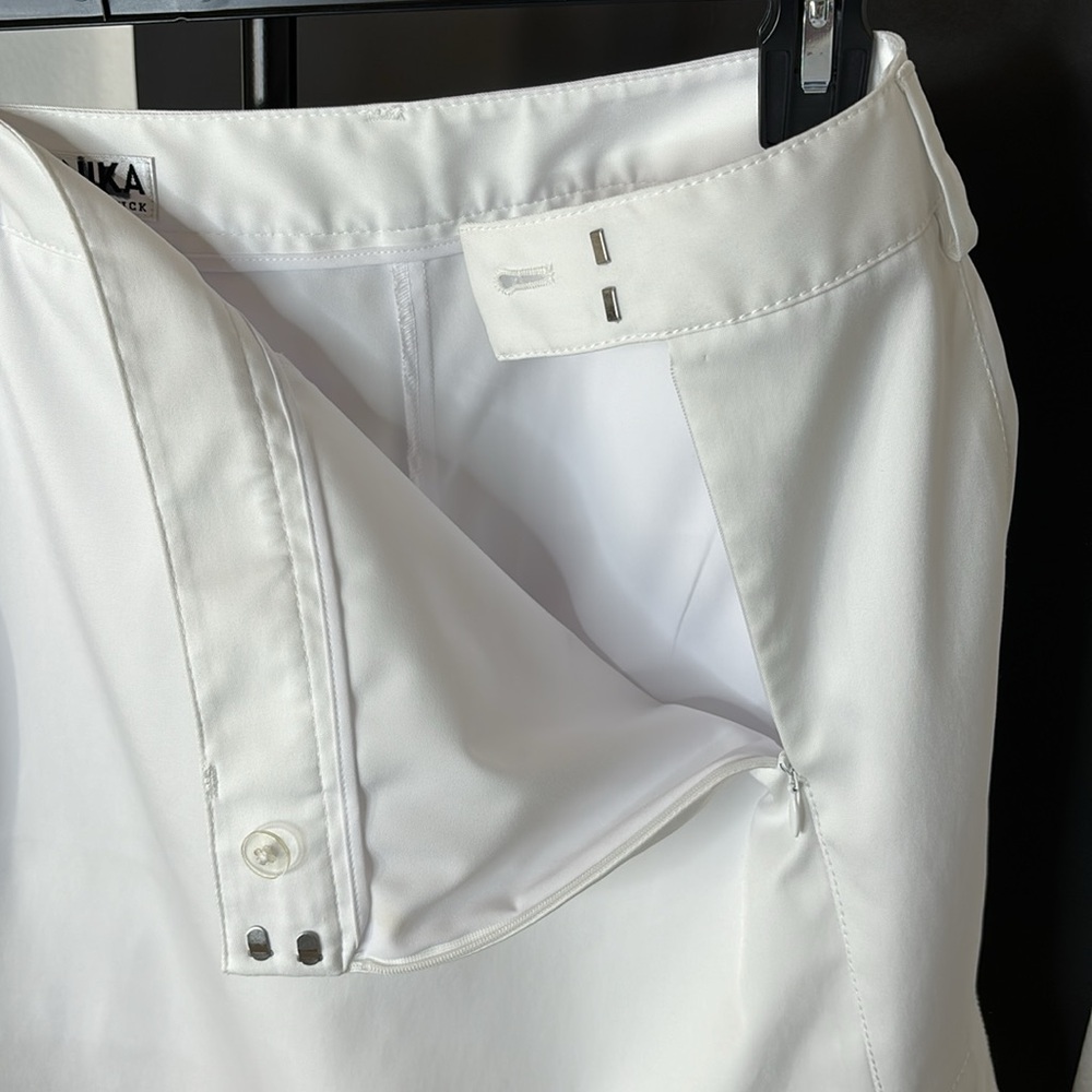 Annika Cutter & Buck Skort Golf Tennis | White | Size 10 - Picture 6 of 12